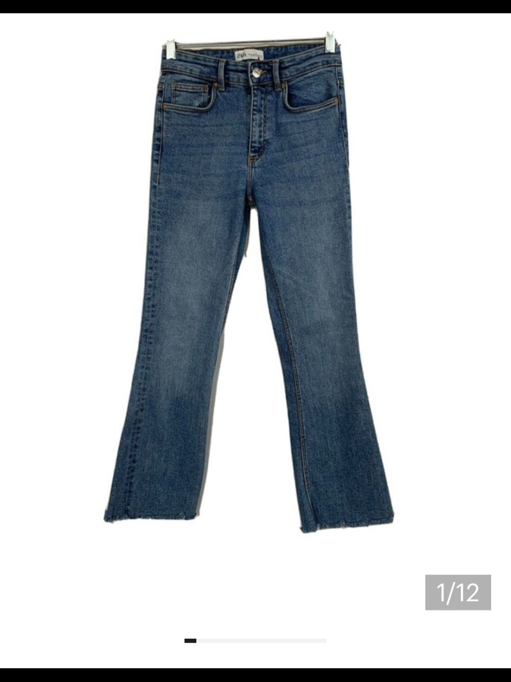 Zara Women’s Blue Denim Bootcut Jeans